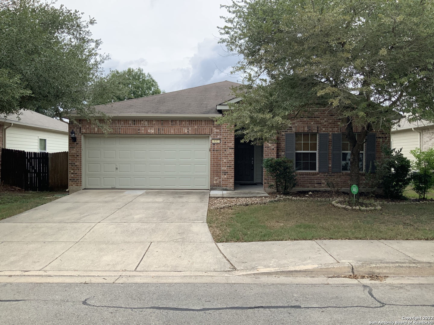 632 Rooster Run Schertz, TX 78154 - Photo 1 of 1 a front view of a house with garage