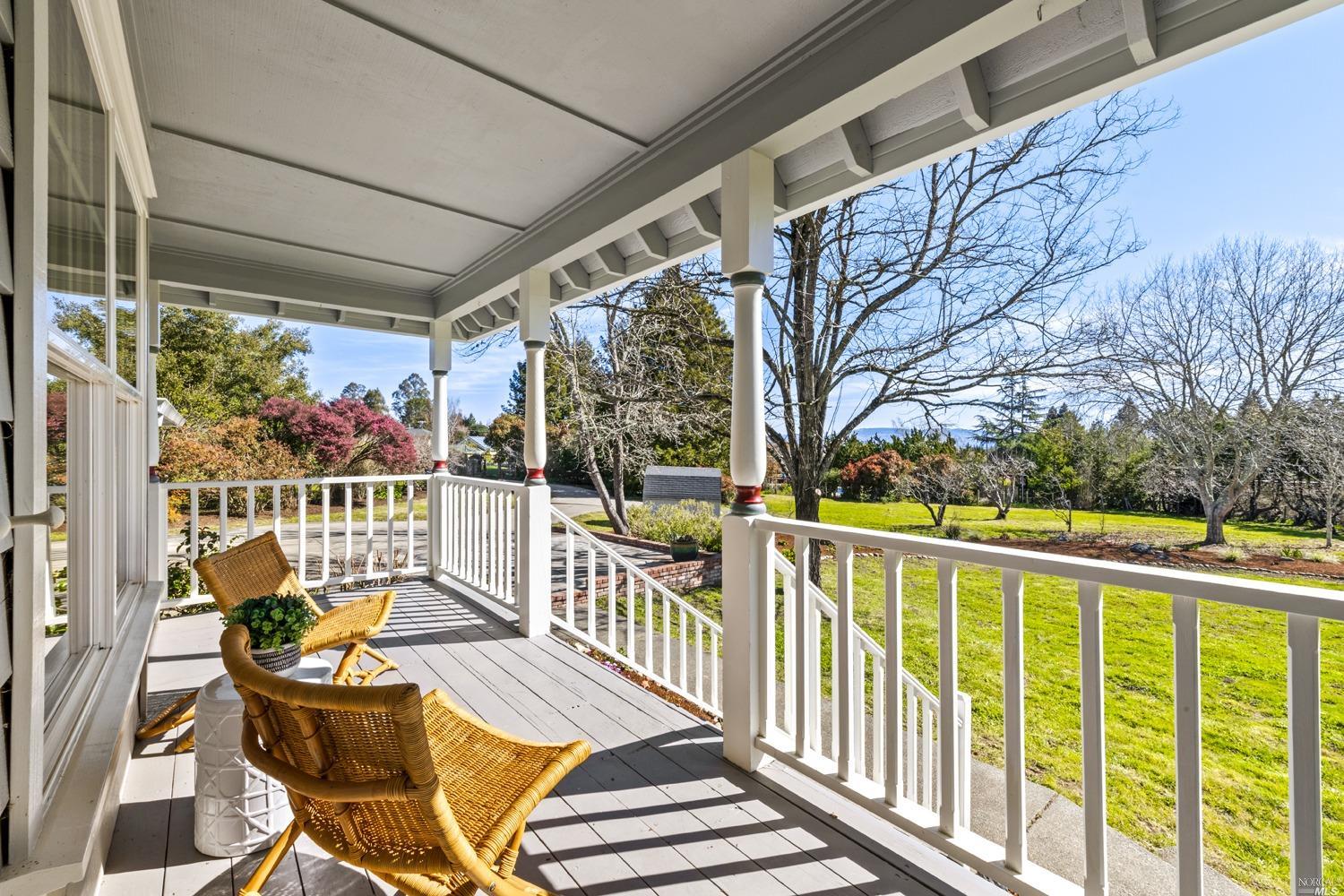 7413 Kennedy Road Sebastopol, CA 95472 - Photo 1 of 1 a view of a chairs and table in the balcony