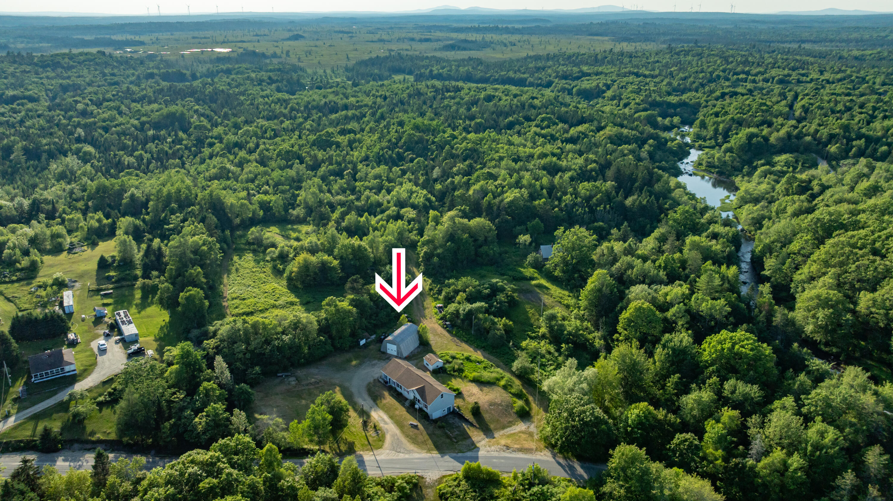 278 Saco Road Columbia Falls, ME 04623 - Photo 89 of 89 278 Saco Road Aerials