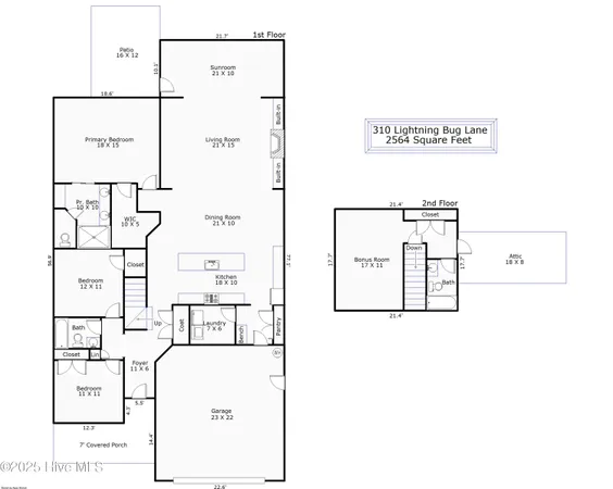 $592,000 | 310 Lightning Bug Lane, Holly Ridge, NC 28445