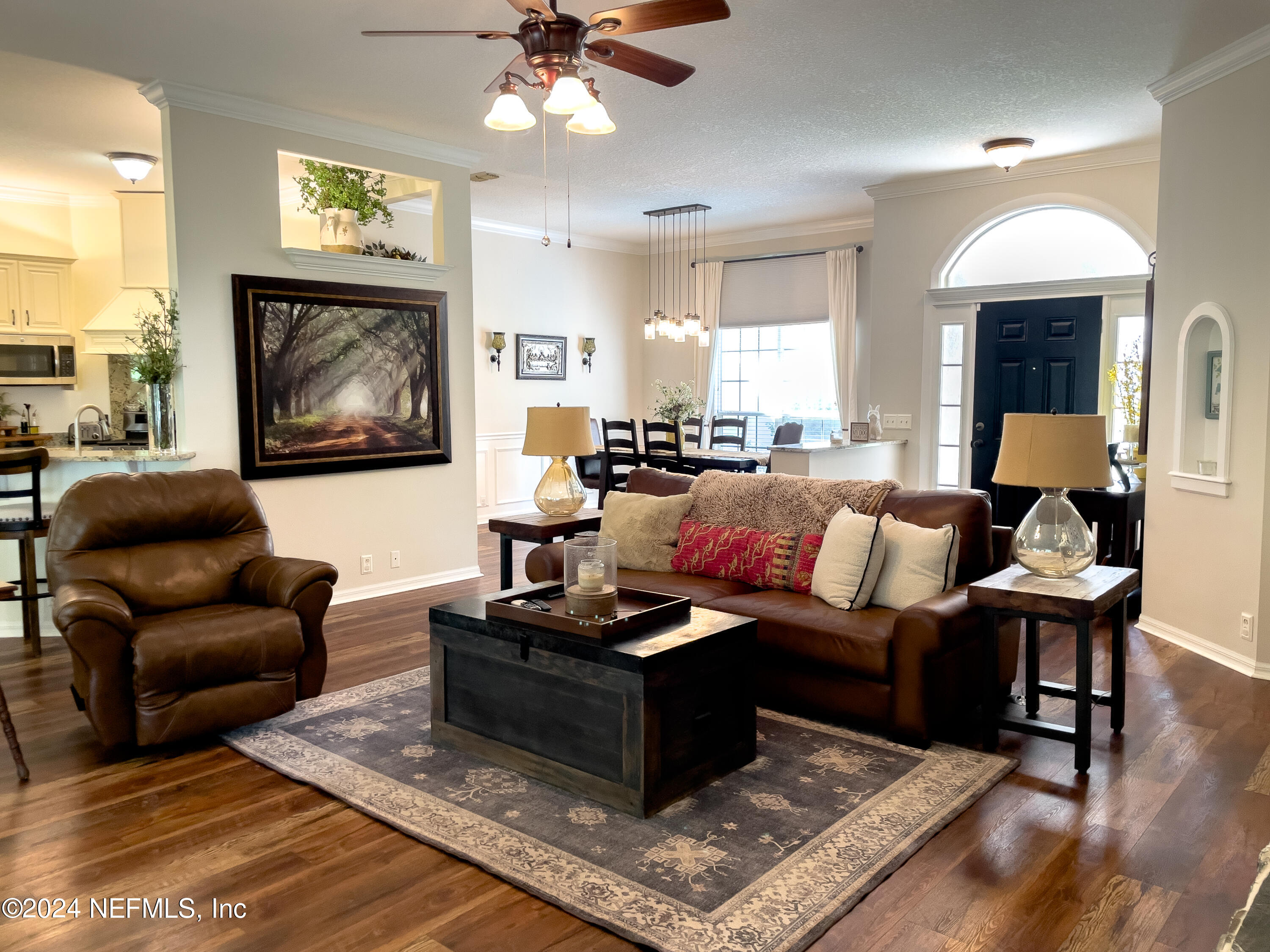112 Eberhard Avenue Palatka, FL 32177 - Photo 35 of 48 a living room with furniture and a flat screen tv