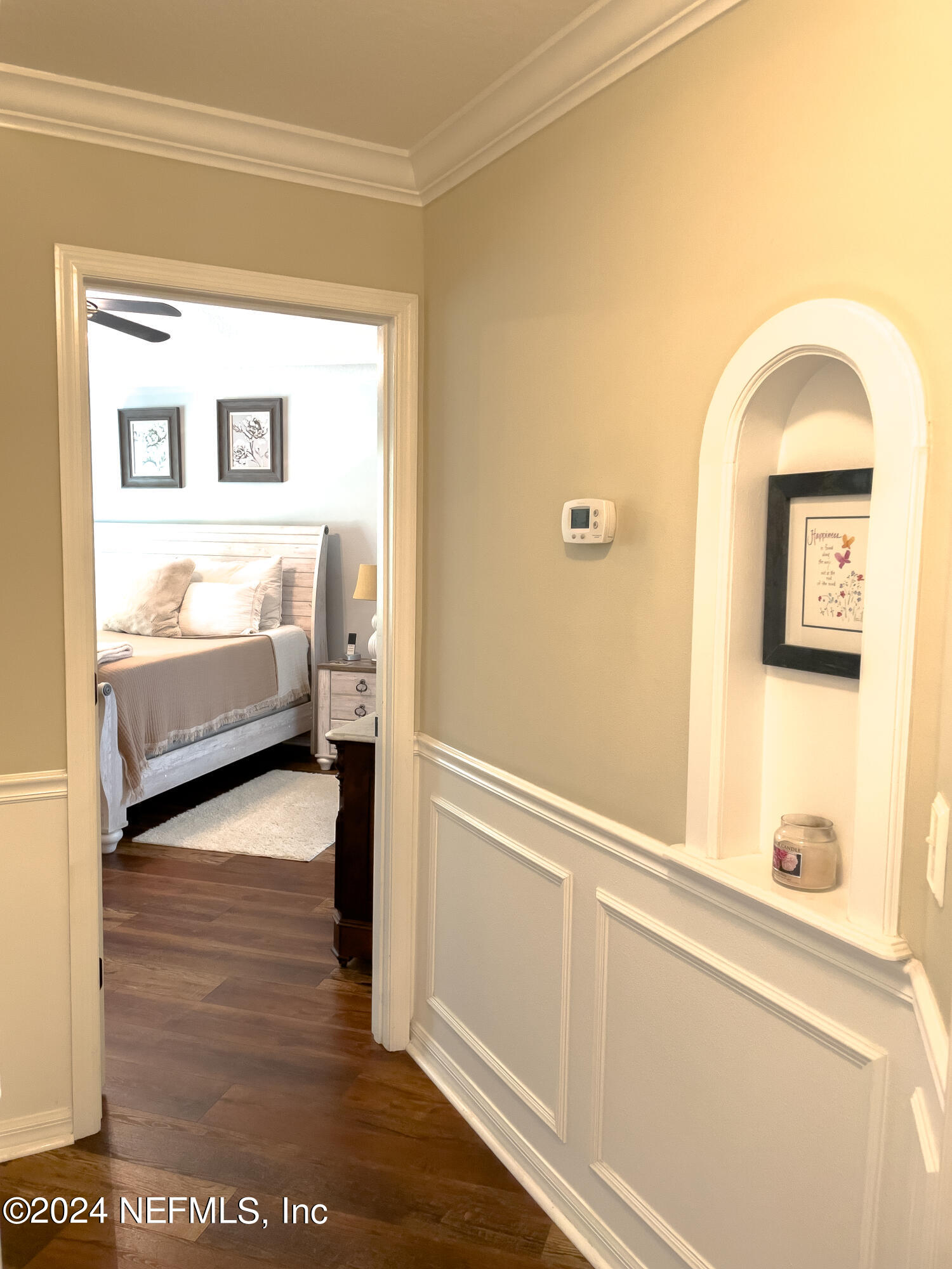 112 Eberhard Avenue Palatka, FL 32177 - Photo 38 of 48 a view of a bedroom from a hallway