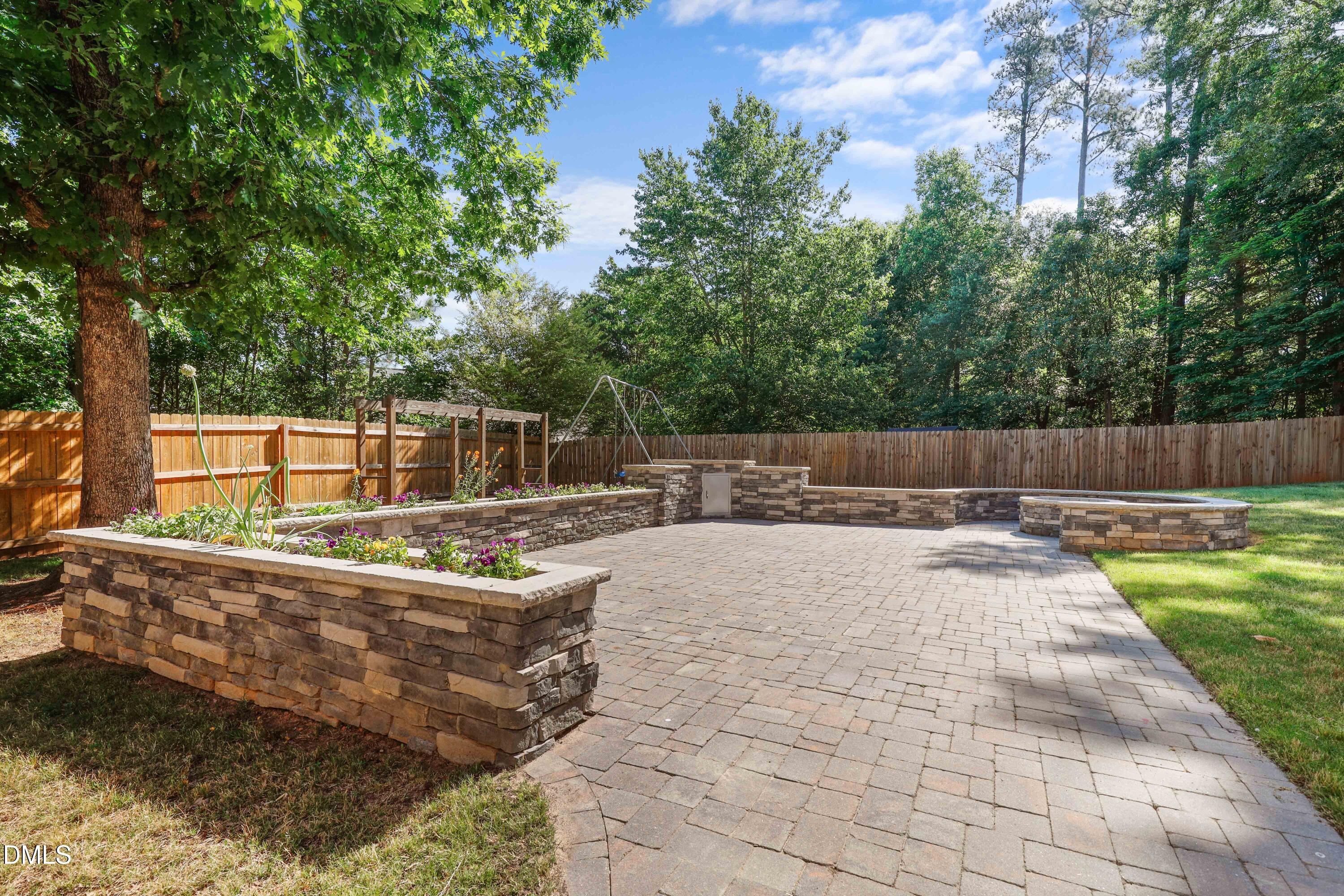 3015 Rennit Court Raleigh, NC 27603 - Photo 39 of 40 a view of a backyard with swimming pool