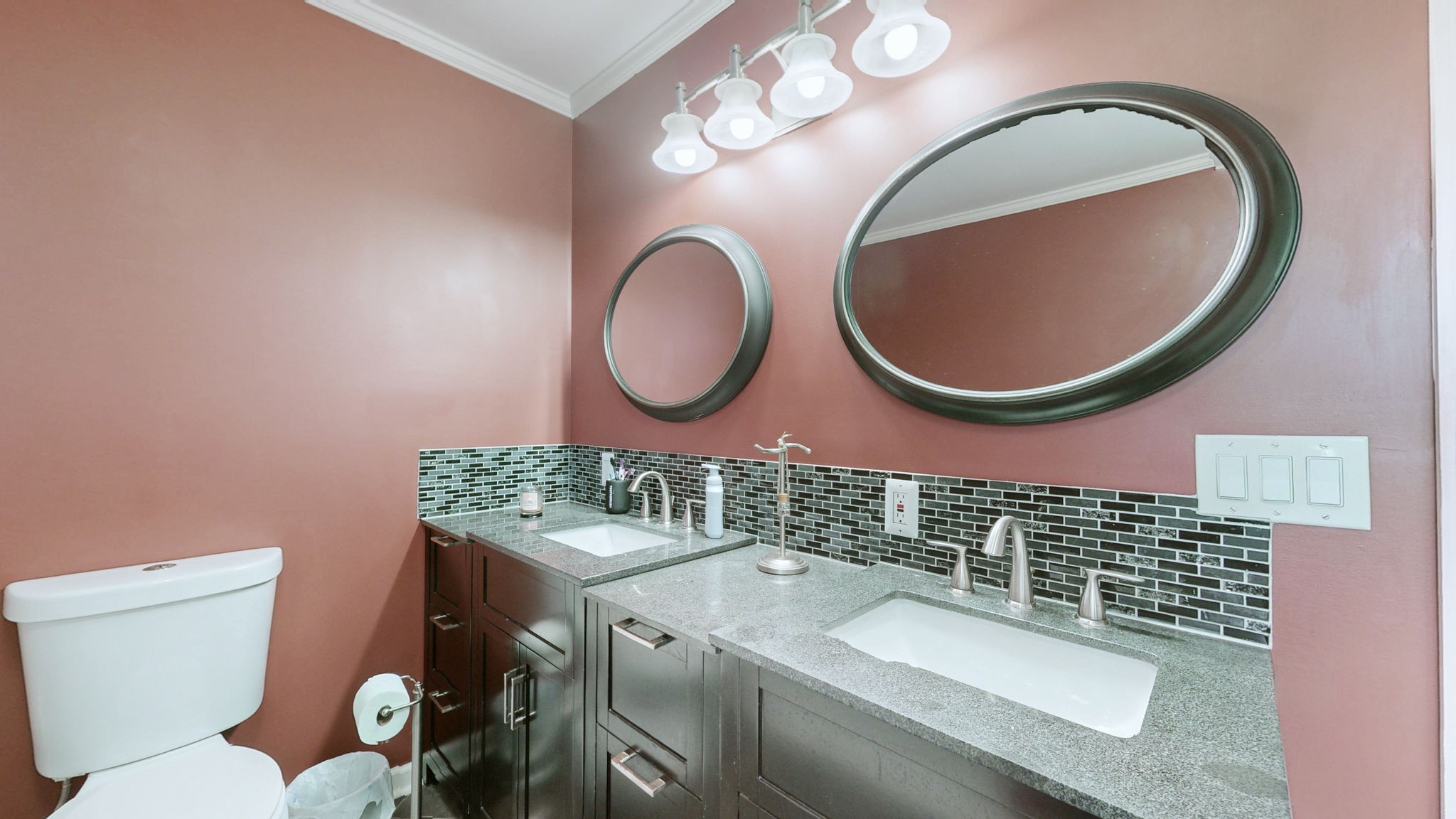 2245 North Ranch Road Murfreesboro, TN 37129 - Photo 13 of 29 a bathroom with a sink and a mirror