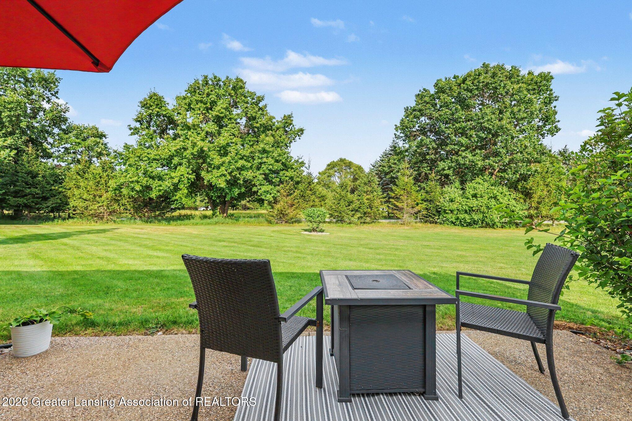 4011 Eastbridge Road Stockbridge, MI 49285 - Photo 20 of 25 Patio View