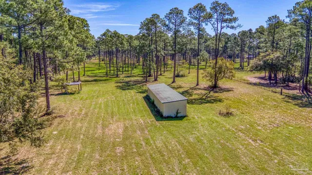 a view of outdoor space with trees