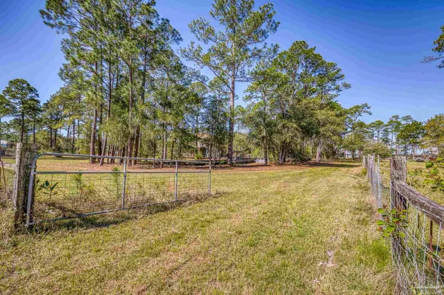 a view of a lake and mountain in the back