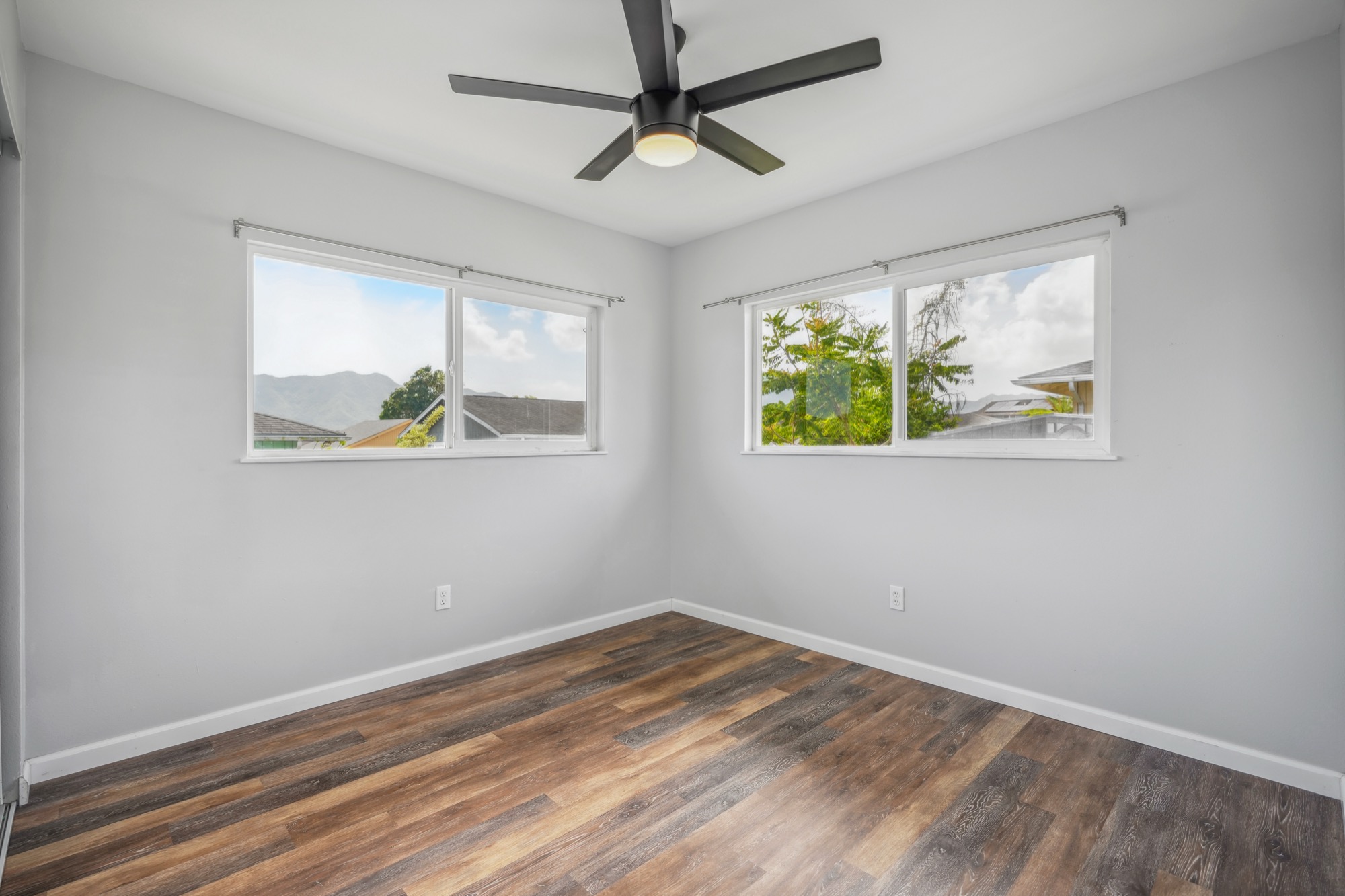 1974 Nana Pali Road Lihue, HI 96766 - Photo 22 of 28 a view of empty room with window and ceiling fan