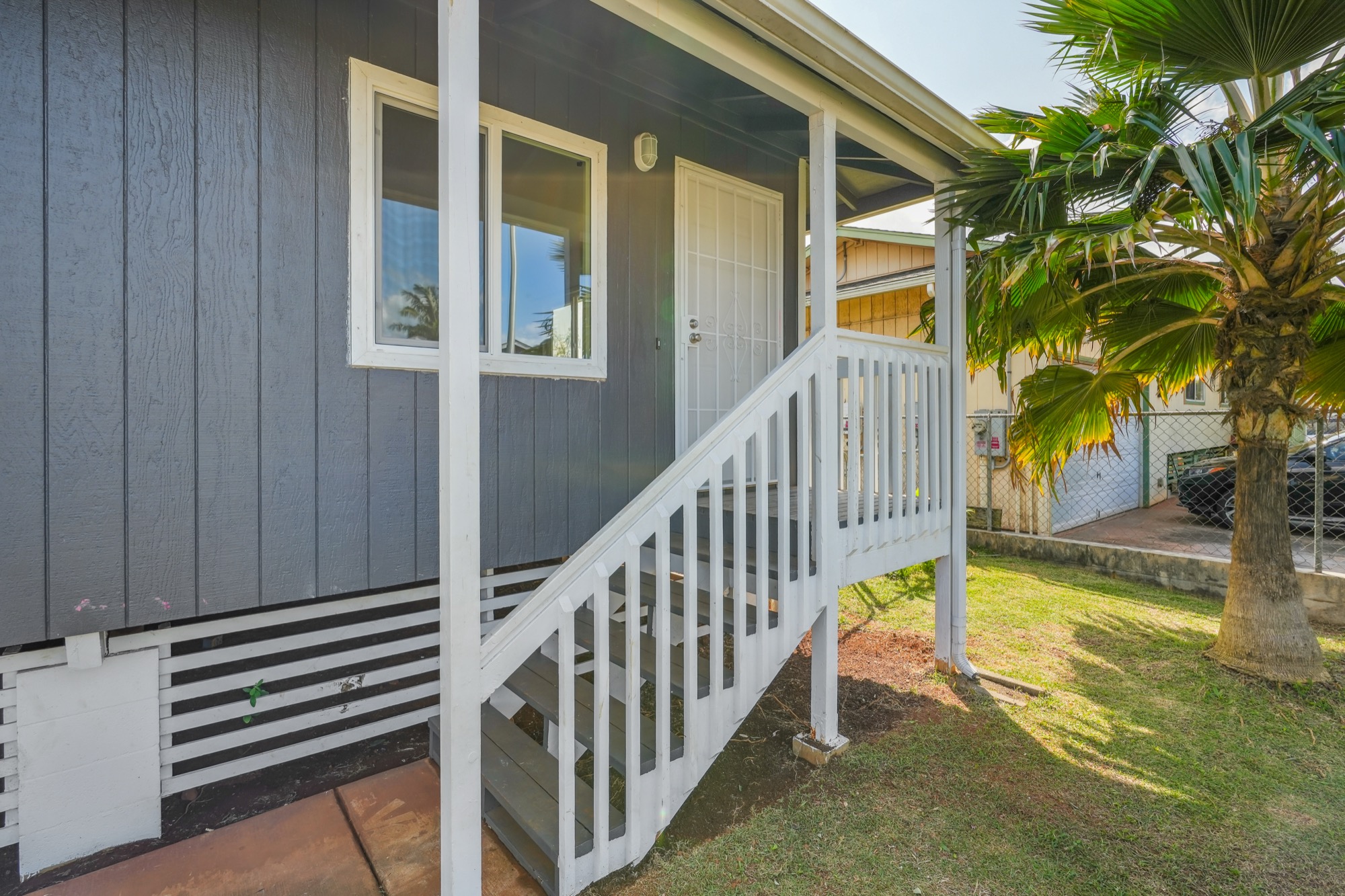 1974 Nana Pali Road Lihue, HI 96766 - Photo 8 of 28 a view of an entryway with a small yard
