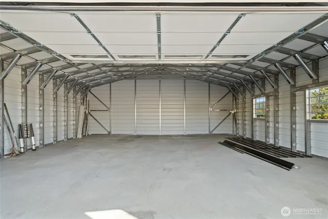 a view of a room with an empty space