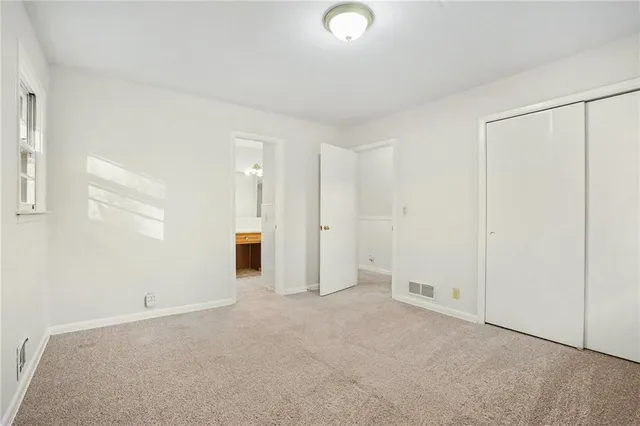 a view of empty room