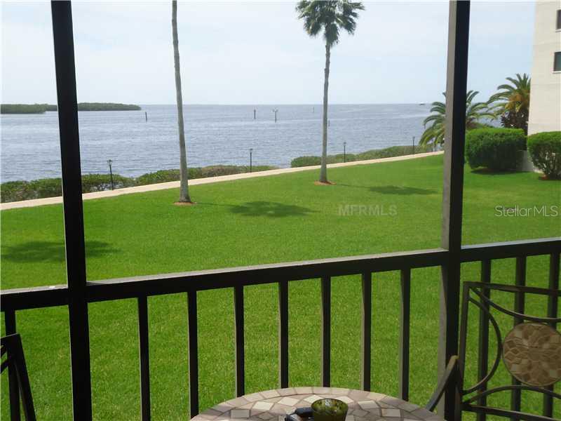 4620 Bay Boulevard, Unit 1116 Port Richey, FL 34668 - Photo 1 of 1 View - View from screened in balcony - enjoy the ocean air - Gulf of Mexico View!! Like being on a boat.