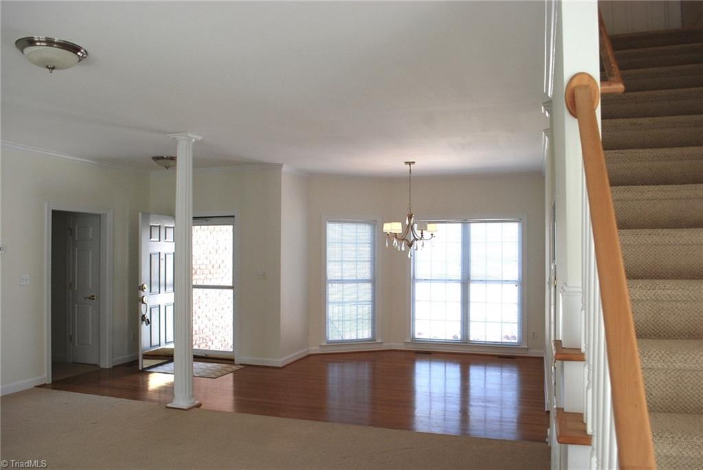 5301 Ridge Trail Road Summerfield, NC 27358 - Photo 6 of 30 View of dining & entry from great room.