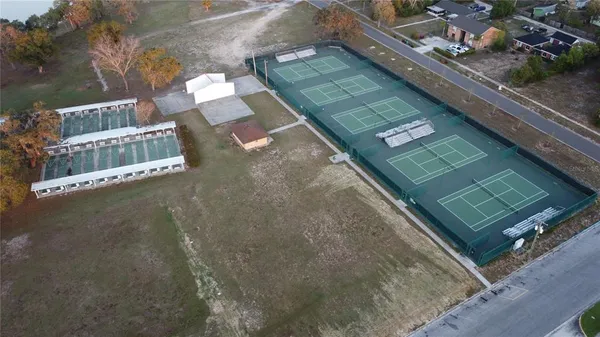 a view of a tennis court