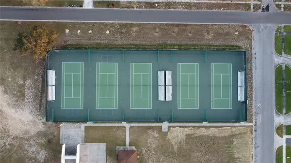 a view of a brick house