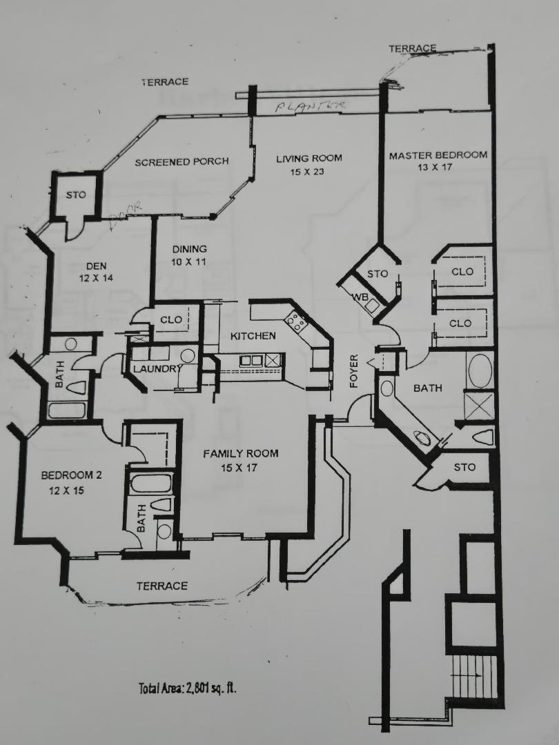 1109 Marine Way East, Unit L2R North Palm Beach, FL 33408 - Photo 27 of 27 HV Floor Plan 2