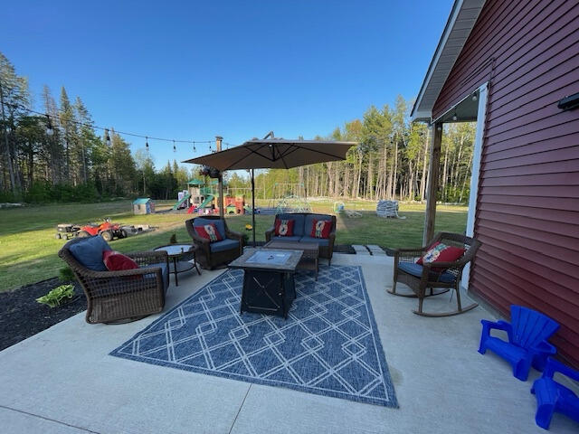 200 Tropical Fish Road Canaan, ME 04924 - Photo 46 of 65 Backyard Patio