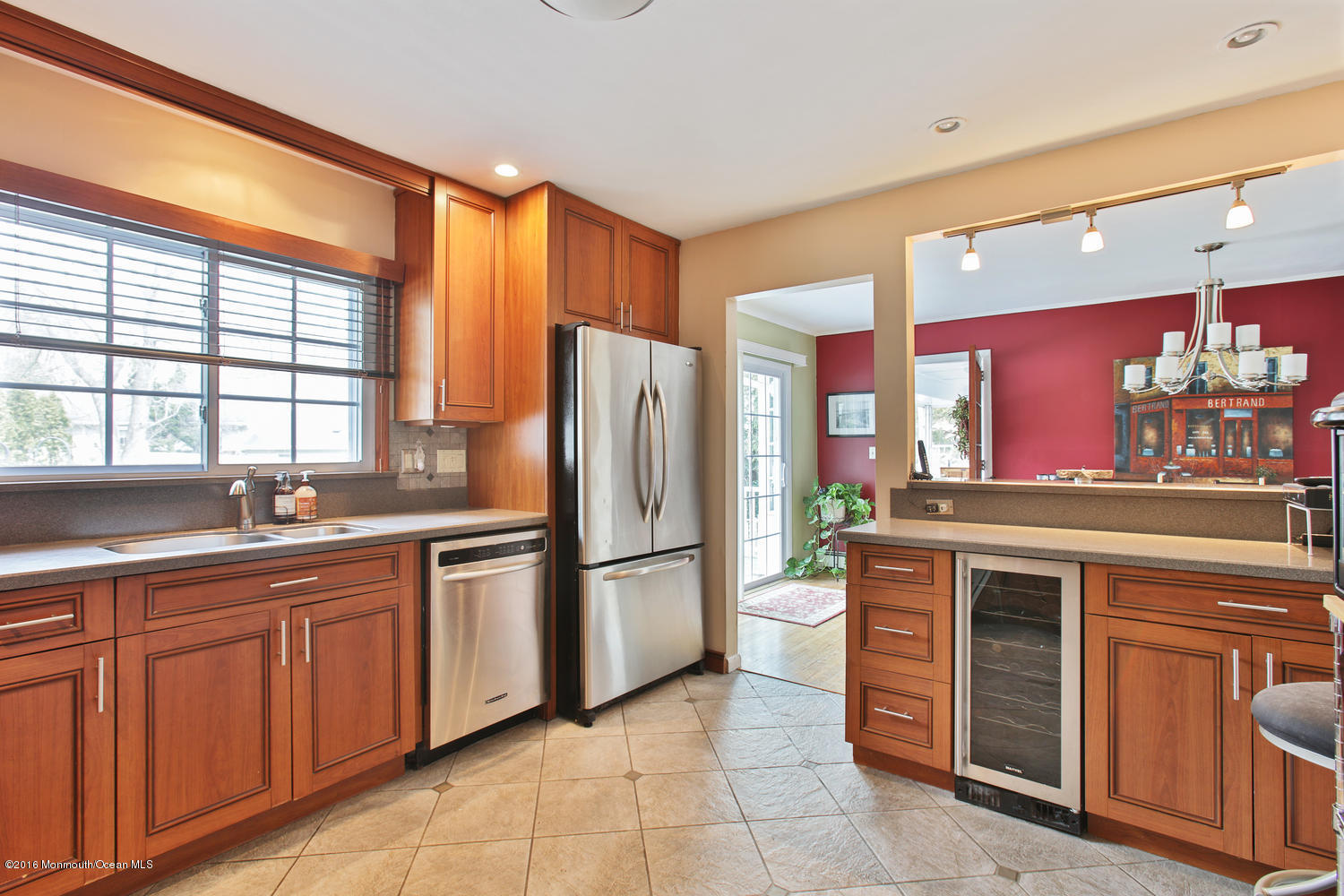634 Rankin Road Brielle, NJ 08730 - Photo 11 of 23 a kitchen with stainless steel appliances granite countertop a refrigerator and a sink