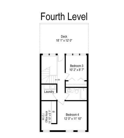 650 West Fulton Street, Unit B Chicago, IL 60661 - Photo 31 of 34 a picture of a bench in a building