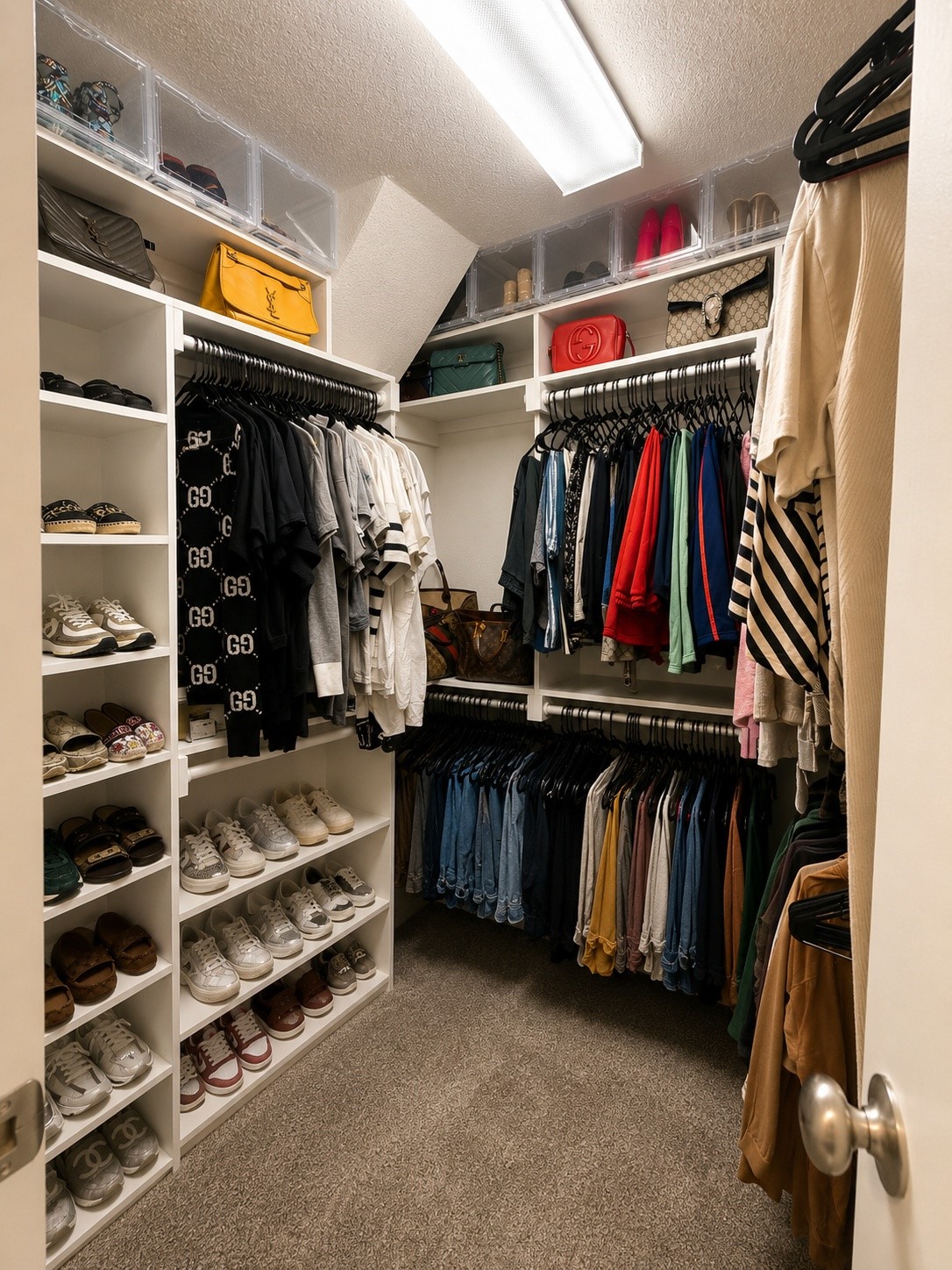 16863 Big Reed Drive Humble, TX 77346 - Photo 10 of 12 Custom walk-in closet with built-in shelving, hanging space, and organized storage.