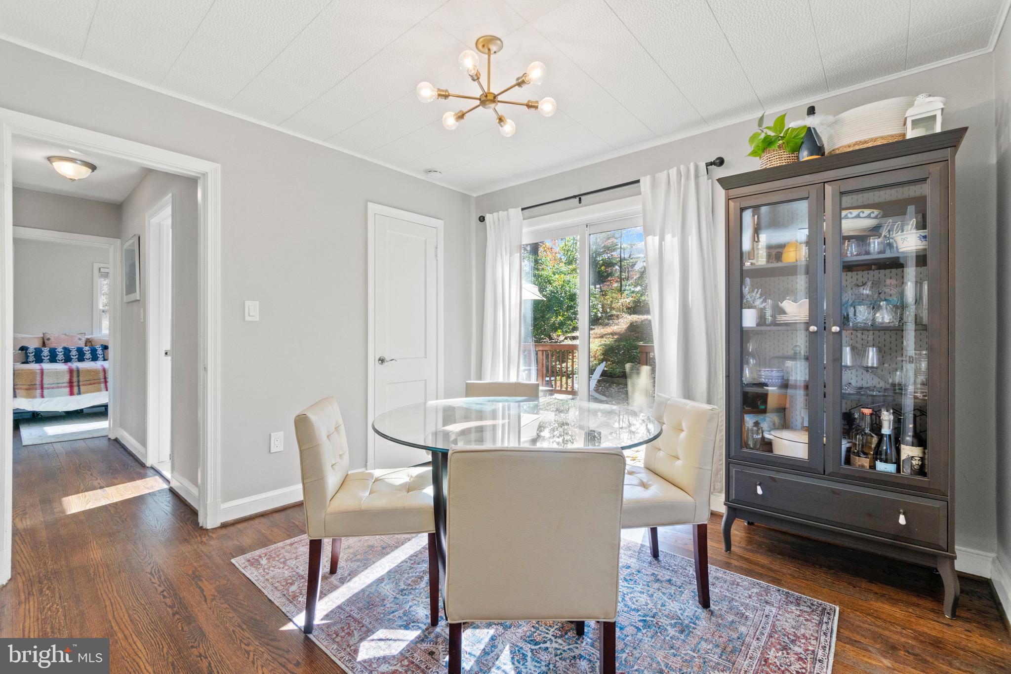 1116 Dryden Street Silver Spring, MD 20901 - Photo 12 of 28 Formal dining room with new modern light fixture
