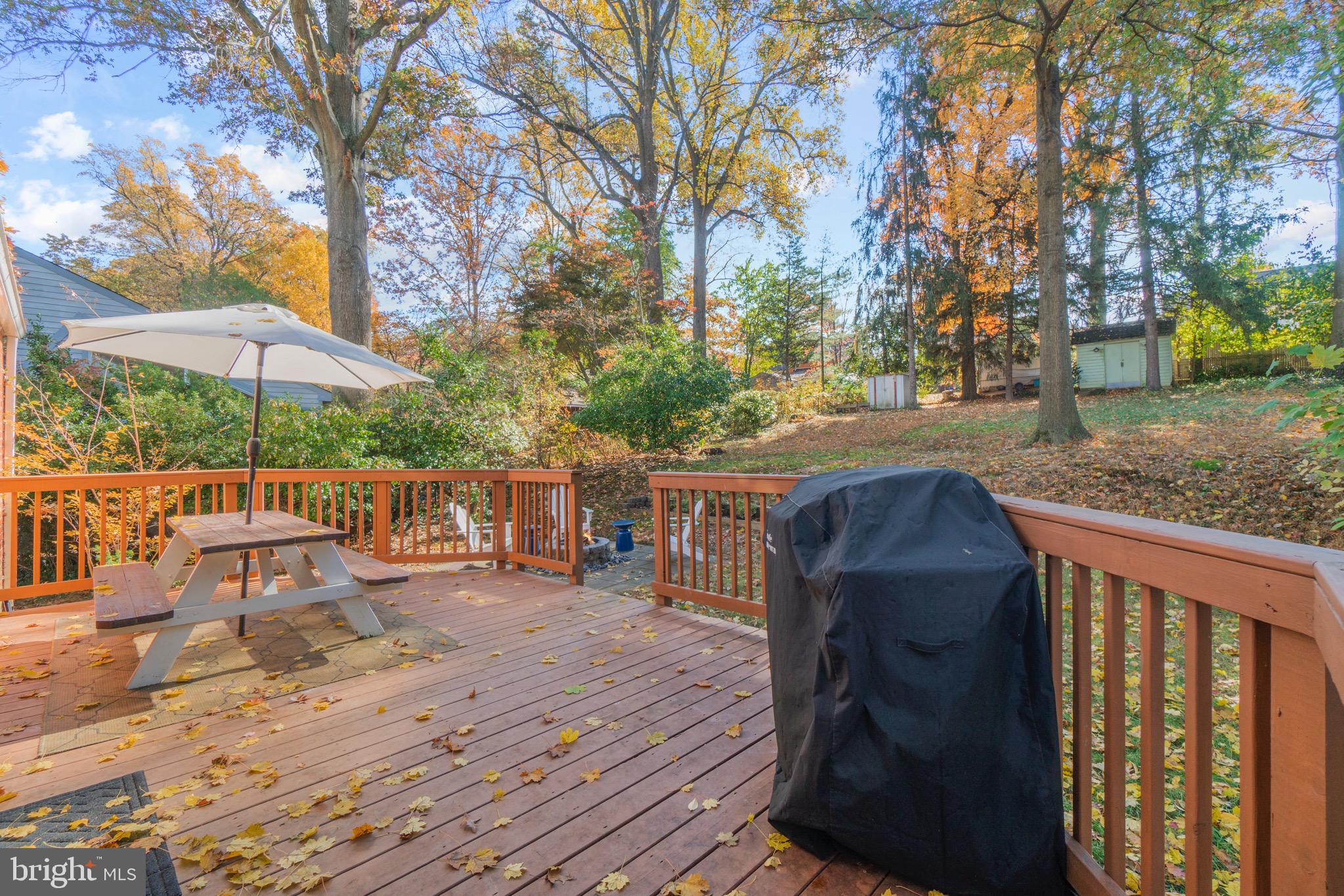 1116 Dryden Street Silver Spring, MD 20901 - Photo 25 of 28 Large backyard deck
