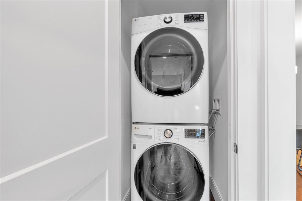 480 West Broadway, Unit 7 Boston, MA 02127 - Photo 13 of 19 a utility room with dryer and washer