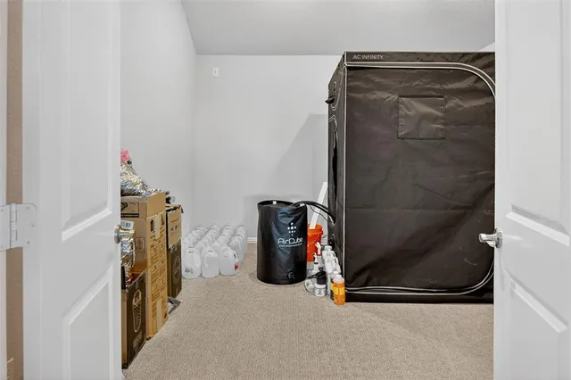 a view of water heater room