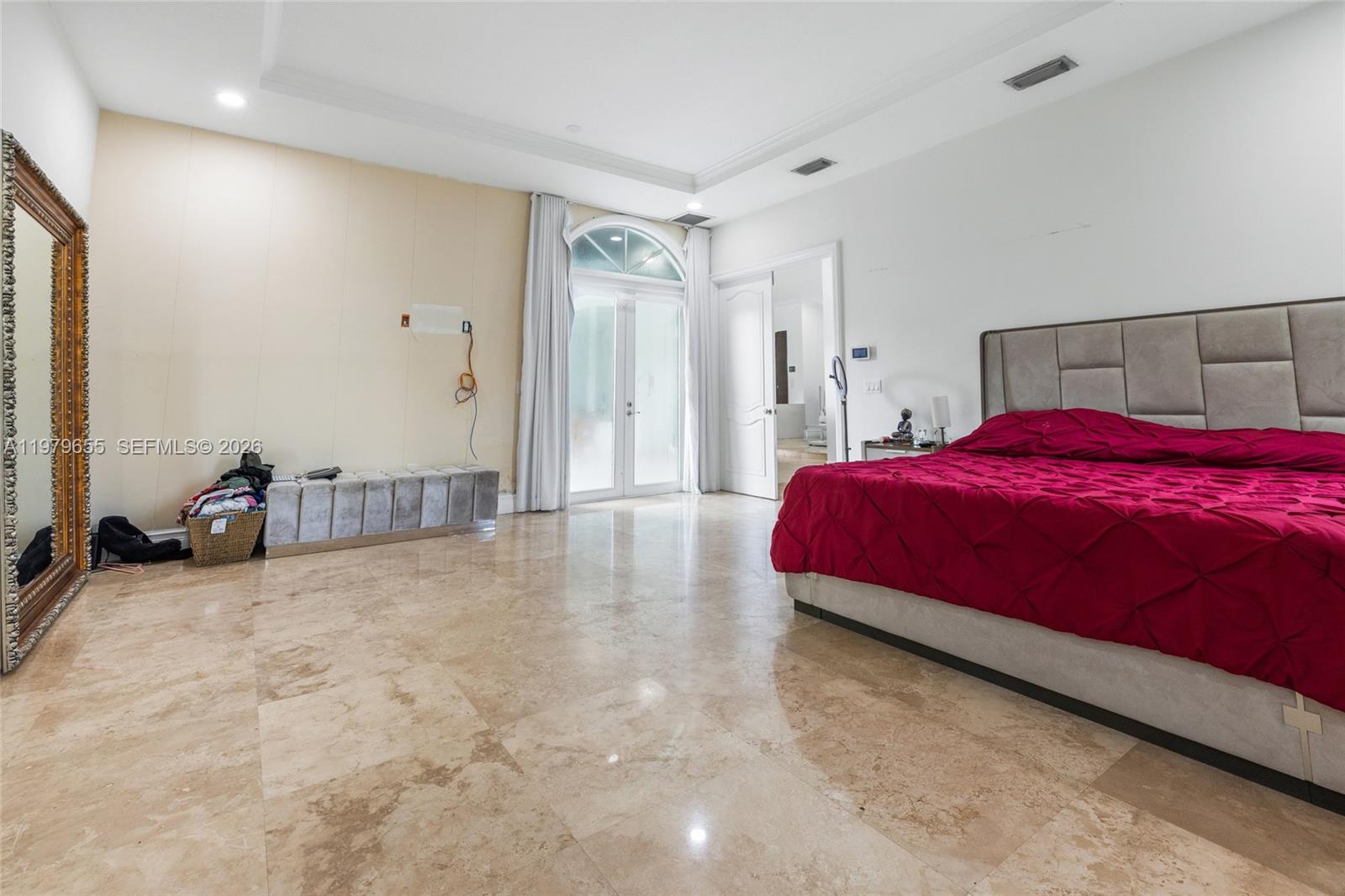 11950 Southwest 43rd Street Miami, FL 33175 - Photo 26 of 78 a bedroom with a bed and a view mirror