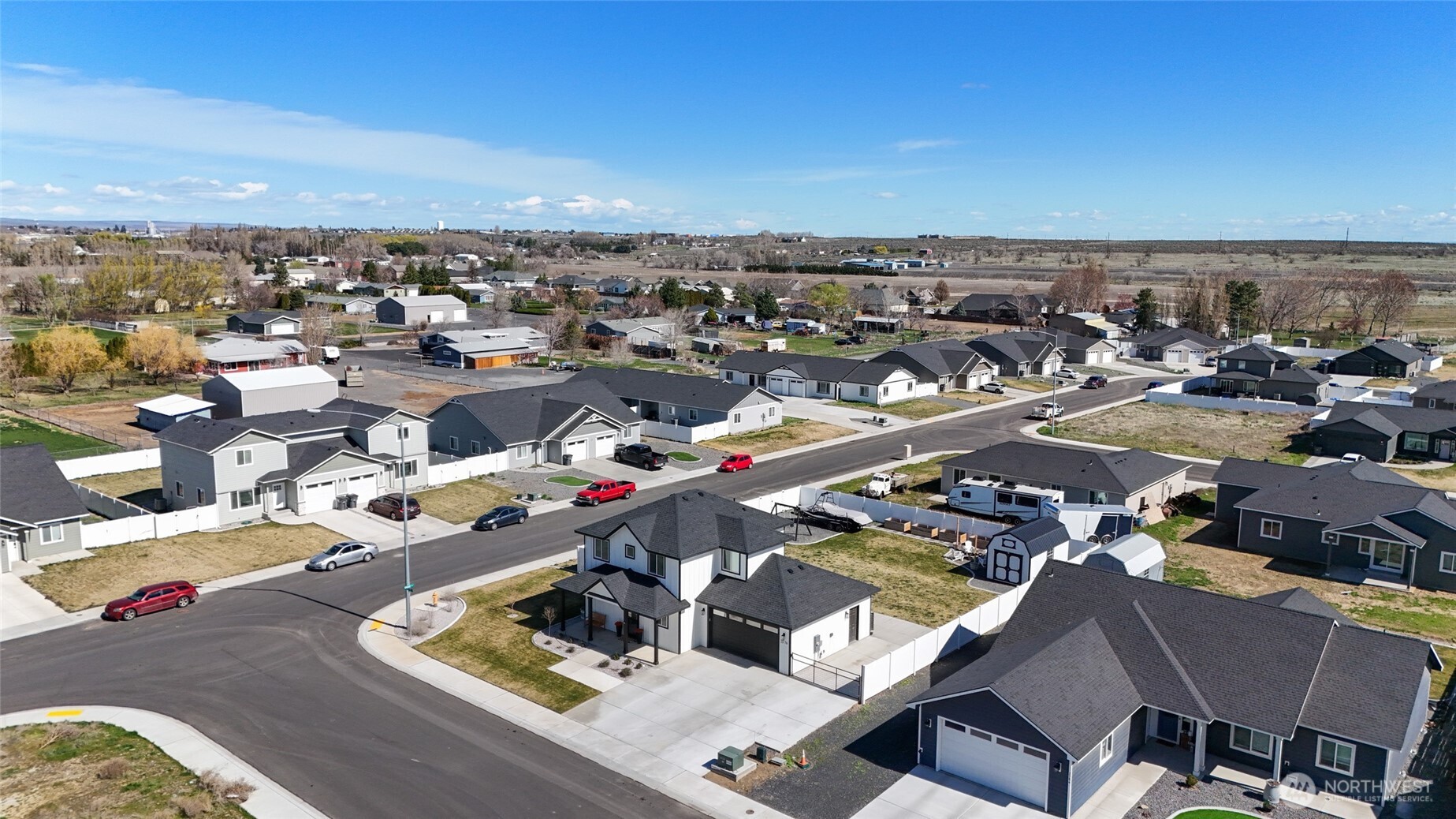 2376 Chelan Street Ephrata, WA 98823 - Photo 36 of 40 an aerial view of a city