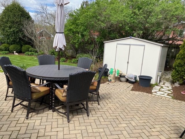 314 Ruth Avenue St. Charles, IL 60174 - Photo 29 of 36 a view of a patio with a table and chairs