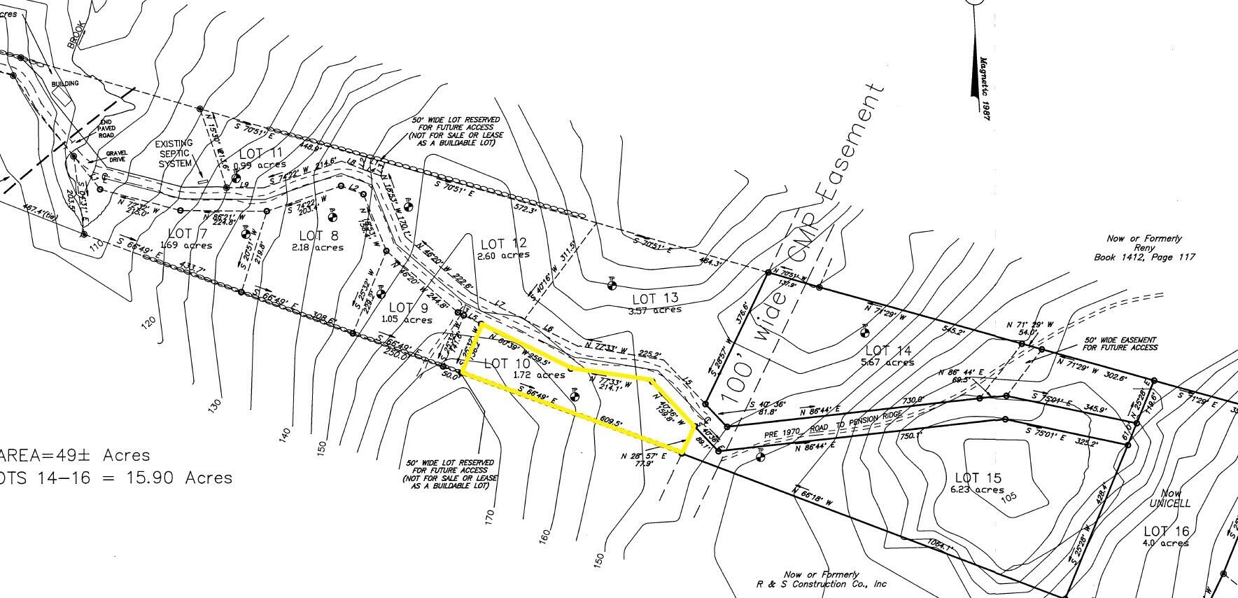 3-10 Industrial Pk Road Boothbay, ME 04537 - Photo 1 of 3 Survey - Outlined