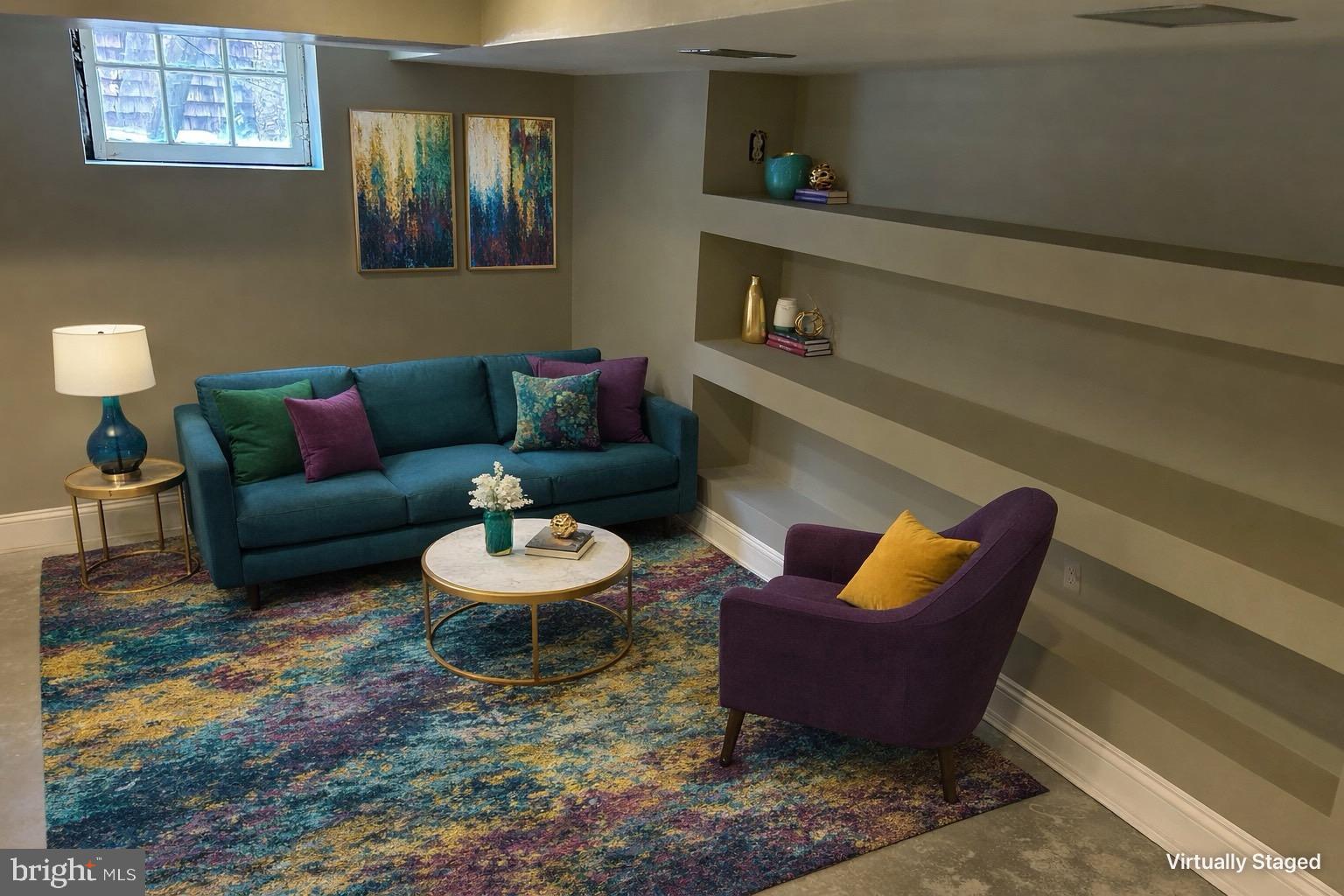5108 Norwood Road Baltimore, MD 21212 - Photo 28 of 32 Basement Rec Room (Staged)