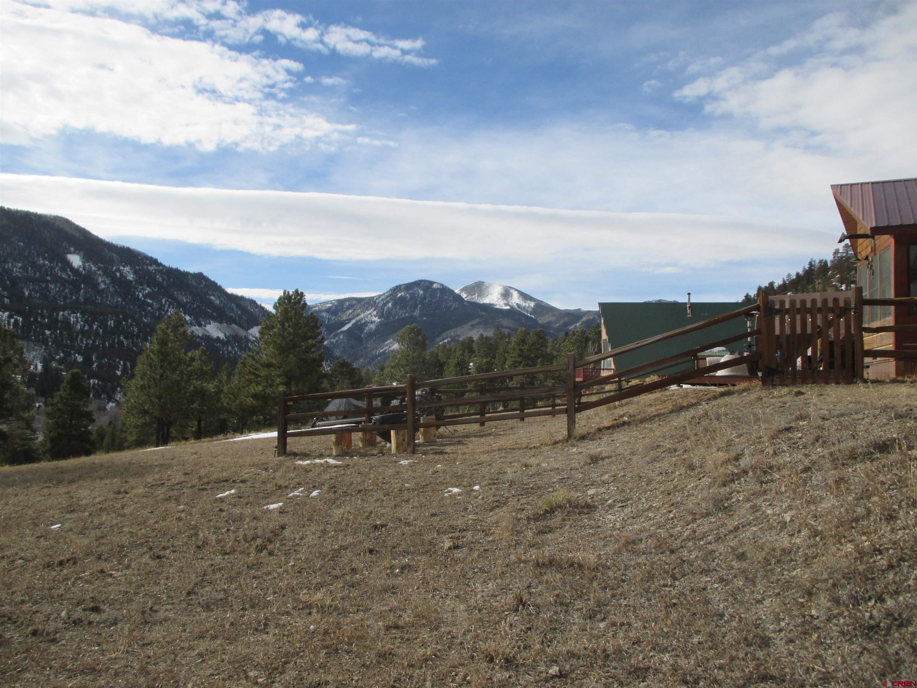 2364 Elk Road Lake City, CO 81235 - Photo 8 of 44 South facing views of Round Top & Red Mountain from the north edge of the property.