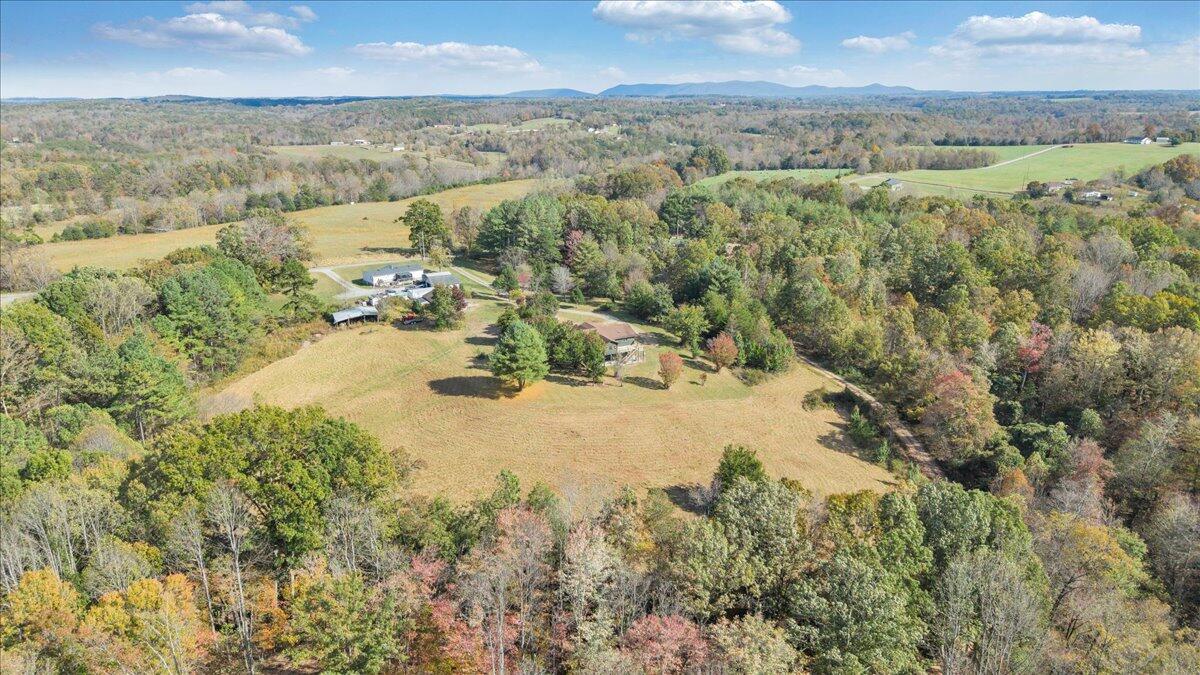 1296 3 Oaks Road Wirtz, VA 24184 - Photo 57 of 59 an aerial view of residential houses with outdoor space
