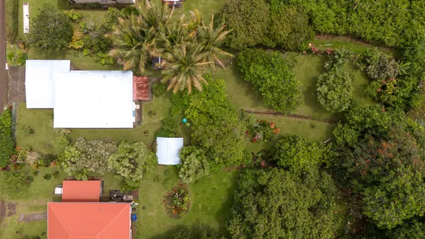 a bird view of building