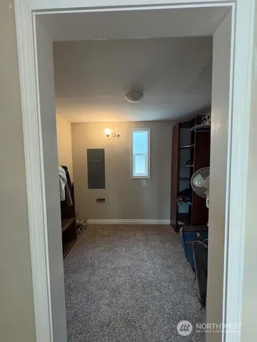 a view of empty room