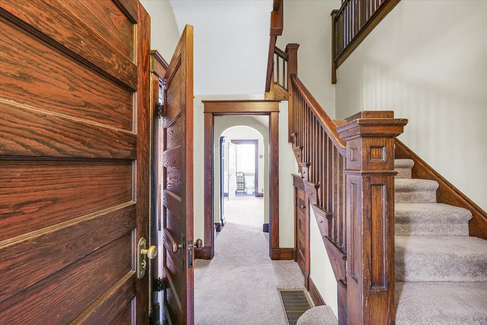 301 North Main Street Fithian, IL 61844 - Photo 25 of 53 a view of front door with stairs