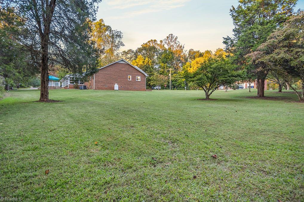 120 Buckhaven Court Rural Hall, NC 27045 - Photo 42 of 47 This view is from the bottom of the property line. The large lot has plenty of room for whatever you want to plan.