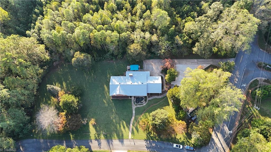 120 Buckhaven Court Rural Hall, NC 27045 - Photo 44 of 47 Aerial view of the property showcasing the expansive yard