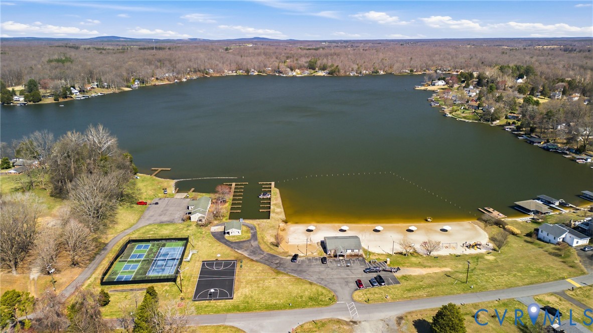 238 Ash Road Louisa, VA 23093 - Photo 31 of 43 an aerial view of a house with a ocean view