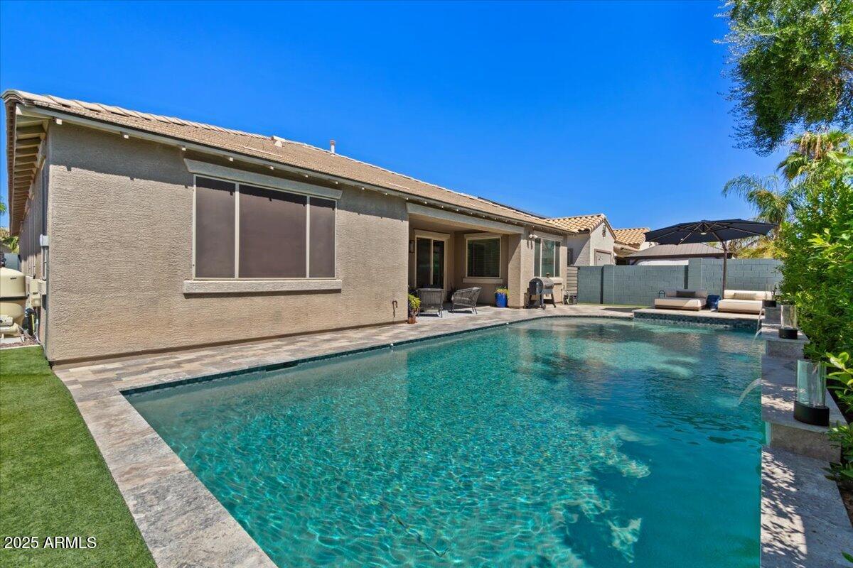 18467 West Statler Street Surprise, AZ 85388 - Photo 48 of 51 51-Pool and back of home