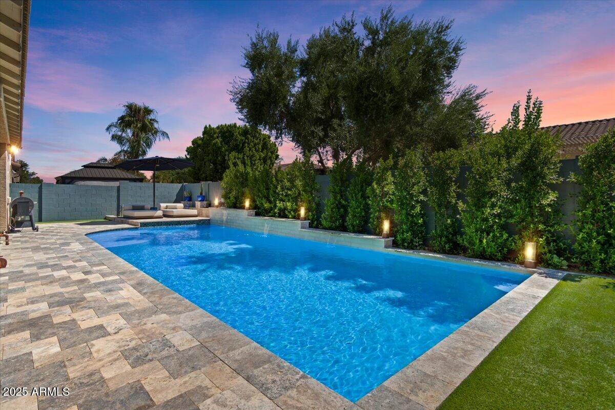 18467 West Statler Street Surprise, AZ 85388 - Photo 49 of 51 52-Pool twilight