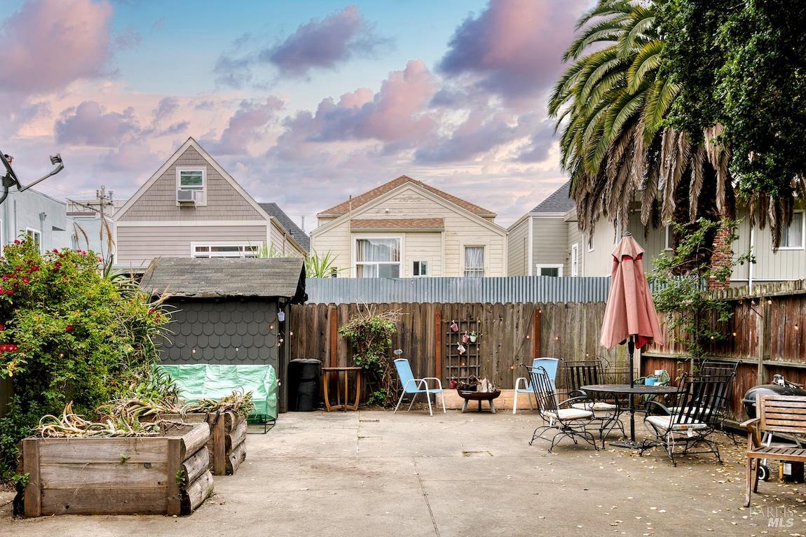 1128 Chester Street Oakland, CA 94607 - Photo 26 of 42 a view of house with a outdoor space and sitting area