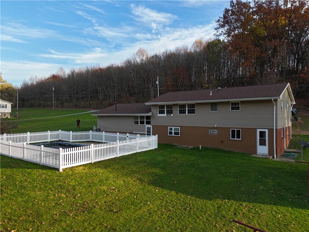 1631 Shady Plain Road Apollo, PA 15613 - Photo 3 of 36 an aerial view of a house with a garden space