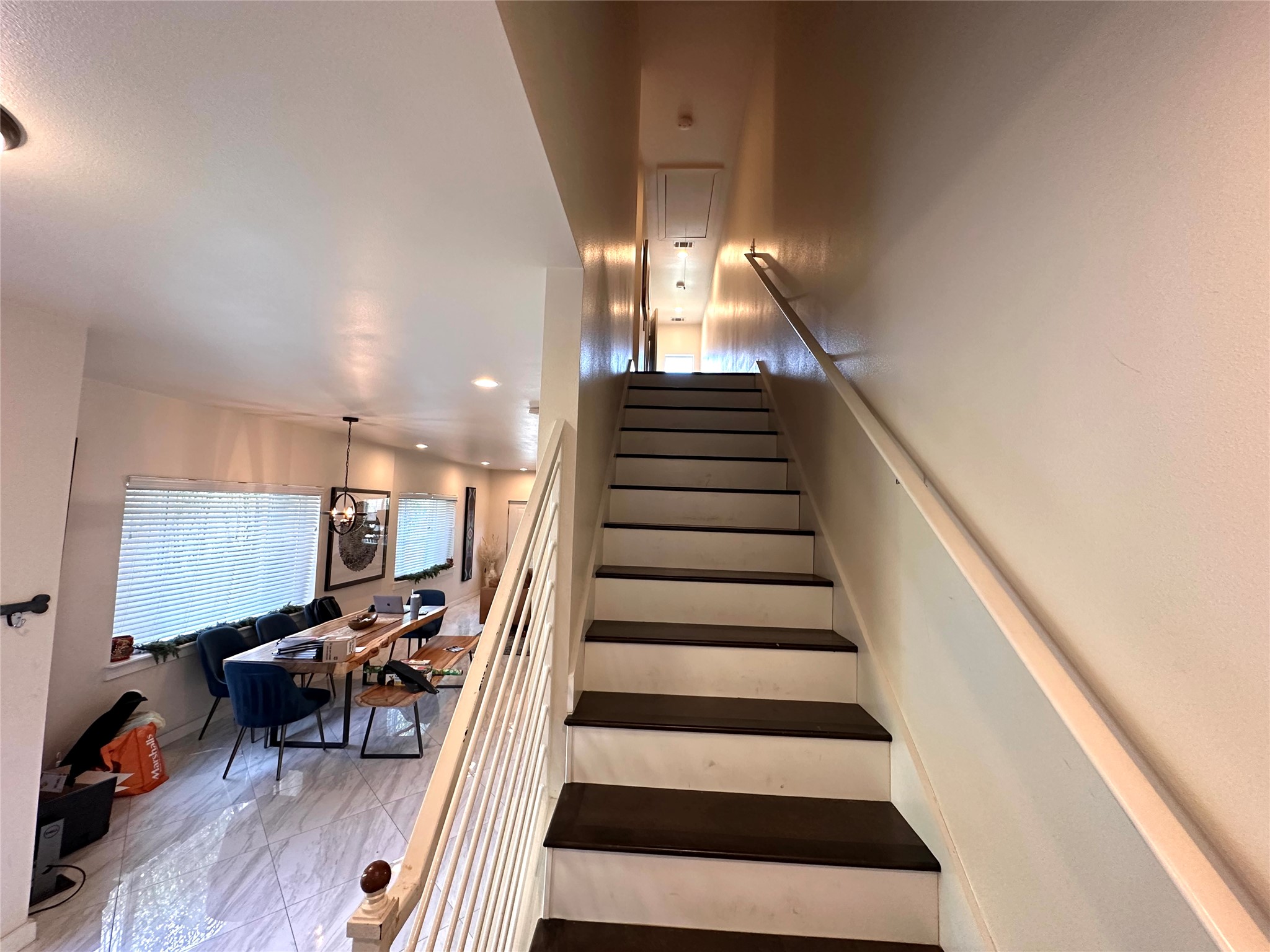 5004 Rowena Avenue, Unit A Austin, TX 78751 - Photo 12 of 24 a view of entryway and hall with wooden floor