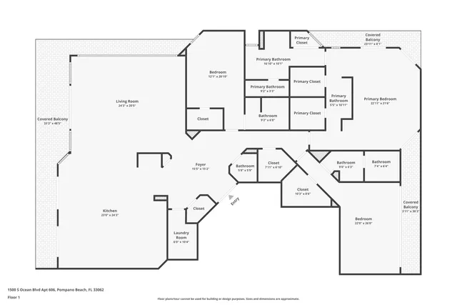 $5,750,000 | 1500 South Ocean Boulevard, Unit 606, Boca Raton, FL 33432
