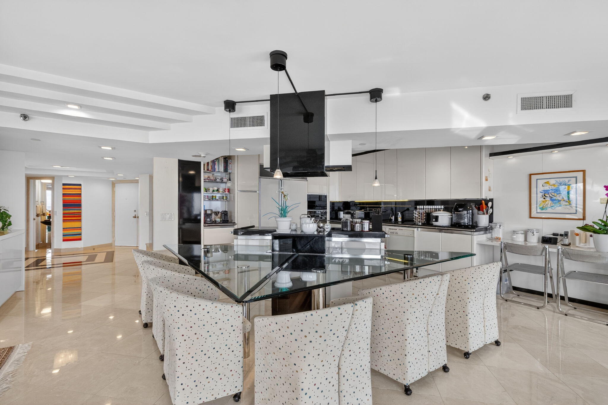 1500 South Ocean Boulevard, Unit 606 Boca Raton, FL 33432 - Photo 10 of 77 a kitchen with counter top space and appliances