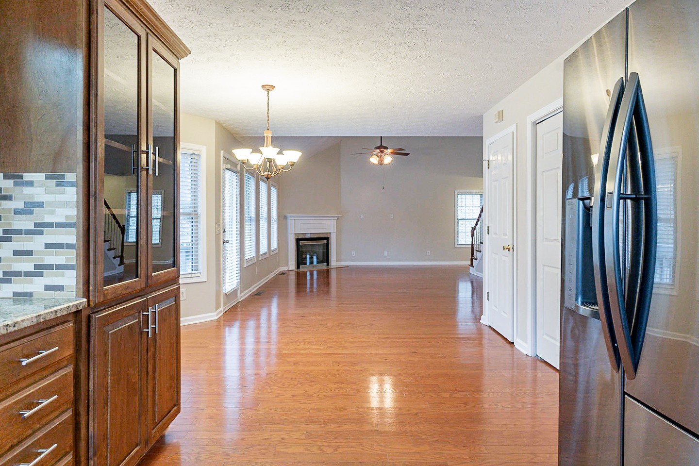 105 High Ridge Court Goodlettsville, TN 37072 - Photo 10 of 31 a view of a hallway with wooden floor windows and a livingroom