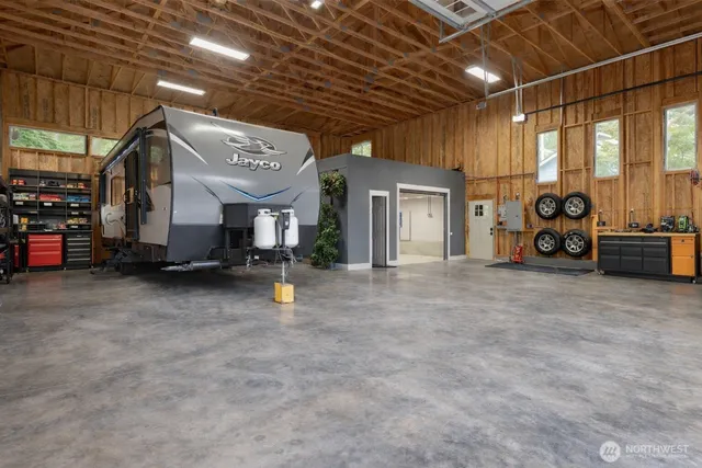 a view of storage and utility room